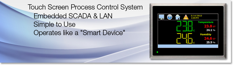 Process Control nCompass System Touch screen SCADA LAN